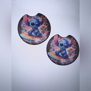 Stitch Car Coasters